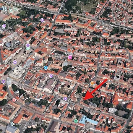 Downtown With Garden Апартаменты Печ